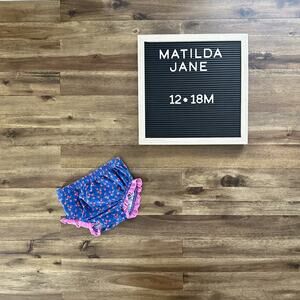 Matilda Jane Make Believe Joyful Joyful Diaper Cover 12/18M